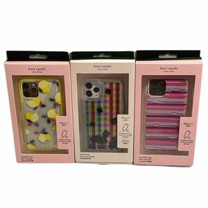 kate spade iPhone 11 Pro Case Trio - Yellow, Pink, Multicolor